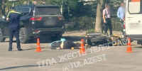 На улице Фрунзе в Туле насмерть сбили мотоциклиста - ИА Тульская служба новостей