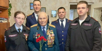 Сотрудники Советского межрайонного следственного отдела СУ СК России по Калининградской области поздравили ветерана Великой Отечественной войны - Следственный комитет