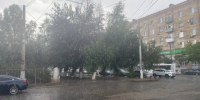 На Волгоградскую область обрушился ливень с сильным ветром - Волга-Медиа