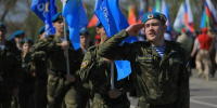 Ивнянский округ принял участие в Параде молодёжных организаций военно-патриотической направленности - Сетевое издание Ивня онлайн