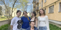 Школьники Ступино поздравили ветеранов - Городской округ Ступино