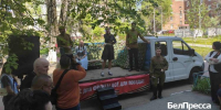 Фронтовые концертные бригады начали выступать в Белгороде у домов, где живут ветераны - БелПресса