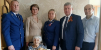 104-летнего ветерана Великой Отечественной войны Ефимию Репетилову поздравили с Днем Победы - Администрация г. Нижний Новгород