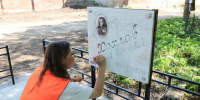В Туле завершается благоустройство могилы героя ВОВ Евгения Хохлова - ИА Тульская служба новостей
