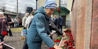 Сегодня, 7 мая, на улице Железнодорожной у мемориала «Воины-железнодорожники» прошёл торжественный митинг в преддверии 81-й годовщины Победы в Великой Отечественной войне. - Город Слюдянка