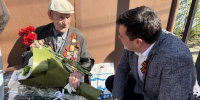 Липецкий вице-губернатор поздравил ветерана-танкиста с Днём Победы - LipetskNews.Ru