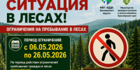 Ограничение пребывания граждан в лесах. - Ермаковский район