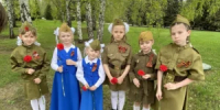 Педагоги, воспитанники и родители воскресной школы Покровского собора поздравляют с Днем Победы - Алтайская митрополия