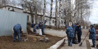 Сотрудники пермских учреждений ГУФСИН России по Пермскому краю приняли участие в субботниках в рамках Всероссийской акции «Мы за чистоту» - УФСИН по Пермскому краю