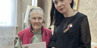 Вручение продуктовых наборов  к празднованию 81-ой годовщины Победы в Великой Отечественной войне - Соцзащита населения по Ромодановскому району
