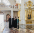 В Кафедральном соборе Святого праведного воина Феодора Ушакова завершается покраска алтаря: визит митрополита Зиновия - Pg13.Ru