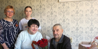 Управляющий Отделением Соцфонда Жанна Демьяненко поздравила курян-ветеранов Великой Отечественной войны с Днем Победы. - Медвенский район