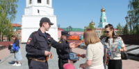 Сызранские полицейские принимают активное участие во Всероссийской общественно-патриотической акции "Георгиевская ленточка" - ОМВД "Сызранское" 
