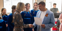 7 мая в фойе главного корпуса МИВлГУ состоялся праздничный концерт, посвященный священной для каждого из нас дате — Дню Победы. - Муромский филиал ВлГУ