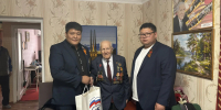 Депутаты Элистинского городского Собрания продолжают поздравлять ветеранов с наступающим Днём Победы - Единая Россия