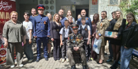 Сотрудники следственного управления СК России по Астраханской области поздравили ветерана Великой Отечественной войны с 81-й годовщиной Победы - СУ СК РФ
