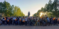 Сотни заинцев проехали на велосипедах по городу в честь 81-й годовщины Победы - Новости Заинска