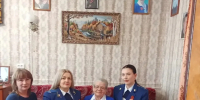 В преддверии 81-й годовщины Великой Победы в Варнавинском округе поздравили труженицу тыла - Варнавинский муниципальный округ