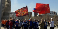 В Центральном районе Братска состоялась легкоатлетическая эстафета, посвящённая Дню Победы (ВИДЕО) - Администрация г. Братск