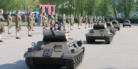 8 мая 2026 года в Центральном парке в Туле состоялся парад воспитанников детских садов, приуроченный к 81-й годовщине Победы в Великой Отечественной войне. - ГТРК