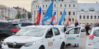 В Калуге стартовал автопробег «Великий май, победный май!» - Телерадиокомпания Ника