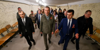 Александр Дрозденко осмотрел обустроенное укрытие Кировской школе №2 - 47Channel.Ru
