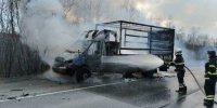 «Газель» сгорела на дороге под Мурманском - Мурманский вестник