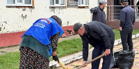 В Цунтинском районе прошёл общерайонный весенний субботник - Цунтинский район