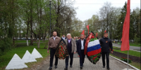 Торжественное возложение цветов к мемориалу - ФБУЗ Центр гигиены и эпидемиологии в Вологодской области