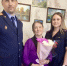 Руководитель следственного отдела по городу Бокситогорску поздравил с Днем Победы бывшую узницу фашистских концлагерей Лидию Игнатьевну Масленникову - Следственный комитет