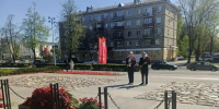 В преддверии Дня Победы руководители Управления Роспотребнадзора и Центра гигиены и эпидемиологии в Псковской области почтили память павших в Великой Отечественной войне - Роспотребнадзор