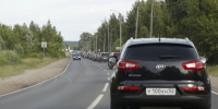 Автомобильные пробки образовались на выездах из Нижнего Новгорода - Время Н