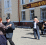Сотрудники и музыканты эстрадно-духового оркестра УФСИН поздравили архангелогородцев с Днем Победы - УФСИН
