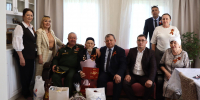 Нурлатцы поздравляют 101-летнего ветерана Каима Самигуллина - Единая Россия