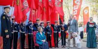 Евгений Попов поздравил фронтовиков районов Фили-Давыдково и Строгино с Днем Победы - Единая Россия