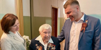 В Советском районе поздравили ветеранов Великой Отечественной войны с приближающимся Днём Победы - Администрация г. Нижний Новгород