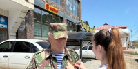 В Маджалисе раздают «Георгиевские ленточки» — молодёжь сохраняет память о Победе - Сетевое издание Деловой Кайтаг