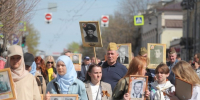 ГАИ Казани опубликовала список улиц, где нельзя будет проехать во время «Бессмертного полка» 9 мая - Реальное время