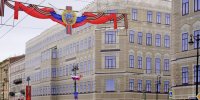 Фальшфасады укрыли строительные леса на объектах реставрации Невского проспекта - КГИОП