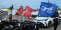 В Шпаковском округе прошёл автопробег в преддверии Дня Победы - Телеканал СвоёТВ