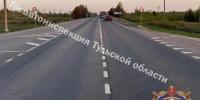 На трассе под Тулой мотоциклист протаранил иномарку - ТК Первый Тульский