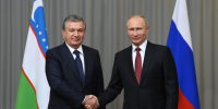 Путин встретился с президентом Узбекистана Мирзиёевым в Кремле - ИА Общественная служба новостей