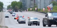Тульские бизнесмены проехали автопробегом в честь Дня Победы - Молодой коммунар
