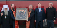 В канун Дня Победы Александр Беглов принял участие в  молитвенном объезде вокруг Петербурга - Администрация г. Санкт-Петербурга