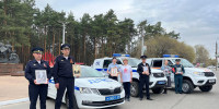 «Бессмертный автополк»: инспекторы ГИМС присоединились к акции, приуроченной к 81-й годовщине Великой Победы - МЧС Иркутской области