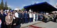 В честь Дня Победы прошло торжественное шествие войск Барнаульского гарнизона - Администрация г. Барнаул
