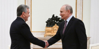 Путин назвал приезд Мирзиеева на парад Победы в Москву знаком особых отношений - M24.Ru