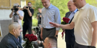 Курские партийцы поздравили ветеранов Великой Отечественной войны - Единая Россия