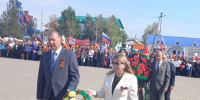 Приняли участие в митинге, посвященном 81-ой годовщине Победы в Великой Отечественной Войне - Акбулакский районный суд