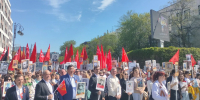 Депутаты Тюменской городской Думы прошли в строю «Бессмертного полка» - Городская Дума